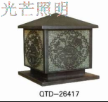 西安庭院柱頭燈