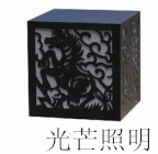 西安景觀雕塑柱頭燈